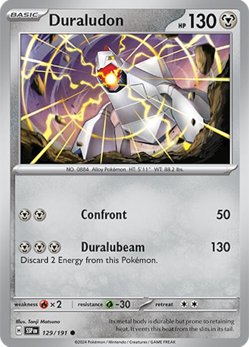 Duraludon (129/191) [Scarlet & Violet: Surging Sparks] | Galaxy Games LLC