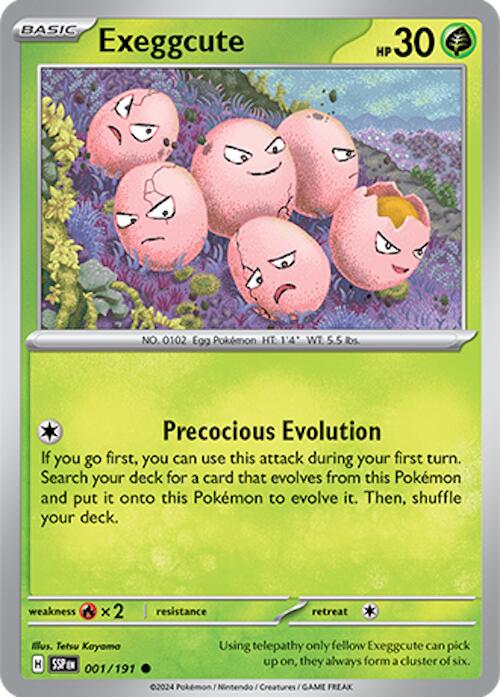 Exeggcute (001/191) [Scarlet & Violet: Surging Sparks] | Galaxy Games LLC