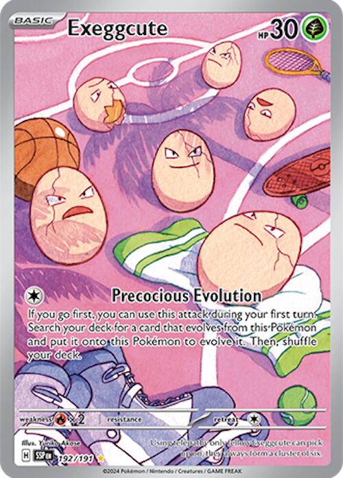 Exeggcute (192/191) [Scarlet & Violet: Surging Sparks] | Galaxy Games LLC