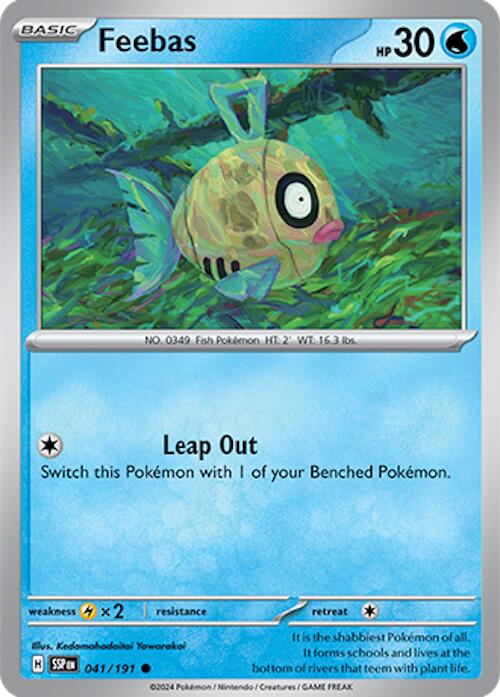 Feebas (041/191) [Scarlet & Violet: Surging Sparks] | Galaxy Games LLC