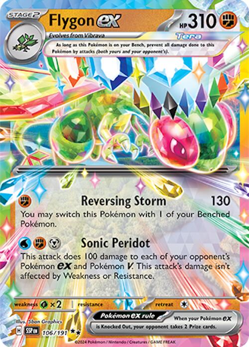 Flygon ex (106/191) [Scarlet & Violet: Surging Sparks] | Galaxy Games LLC