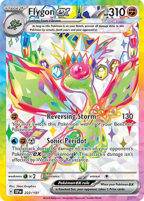 Flygon ex (222/191) [Scarlet & Violet: Surging Sparks] | Galaxy Games LLC