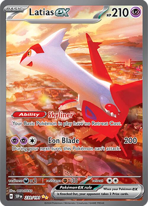 Latias ex (239/191) [Scarlet & Violet: Surging Sparks] | Galaxy Games LLC