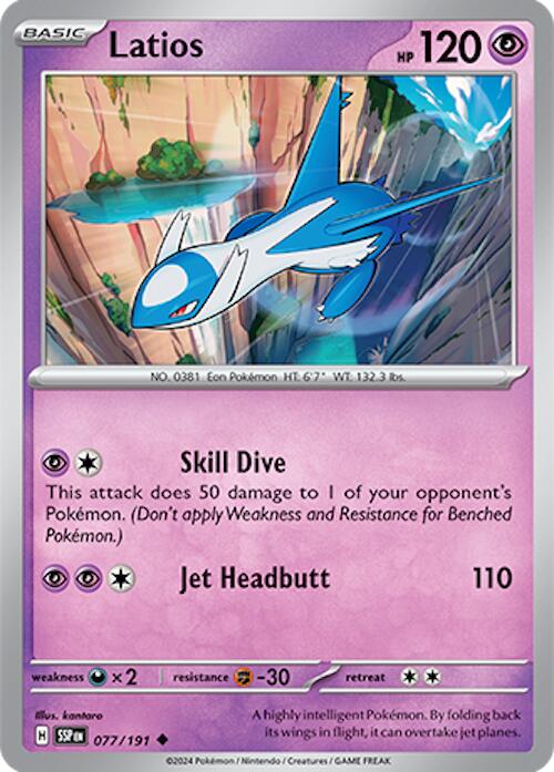 Latios (077/191) [Scarlet & Violet: Surging Sparks] | Galaxy Games LLC