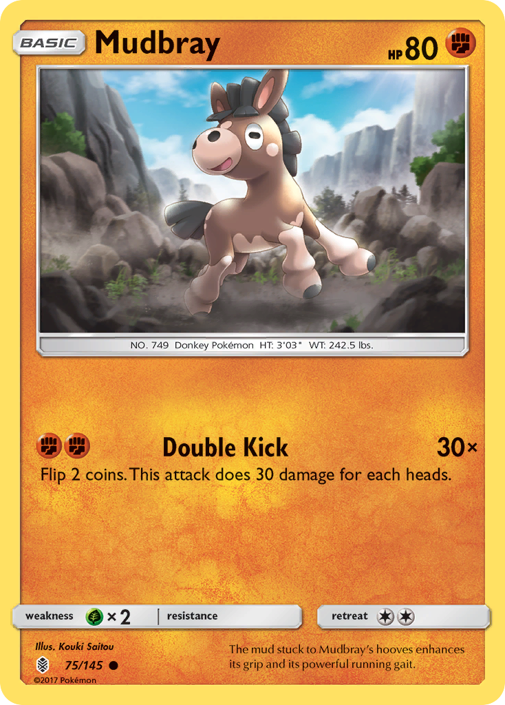 Mudbray (75/145) [Sun & Moon: Guardians Rising] | Galaxy Games LLC