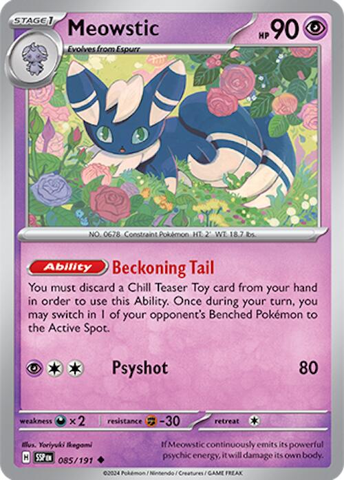 Meowstic (085/191) [Scarlet & Violet: Surging Sparks] | Galaxy Games LLC