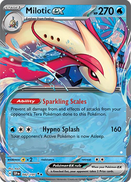 Milotic ex (042/191) [Scarlet & Violet: Surging Sparks] | Galaxy Games LLC