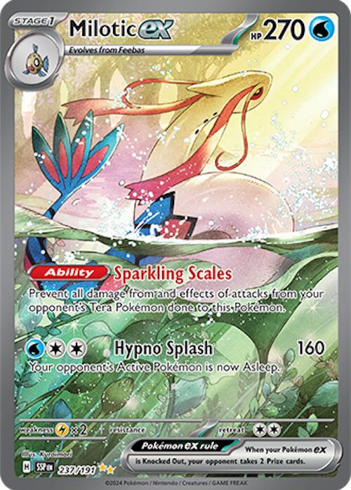 Milotic ex (237/191) [Scarlet & Violet: Surging Sparks] | Galaxy Games LLC