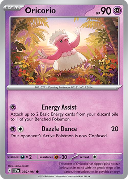 Oricorio (089/191) [Scarlet & Violet: Surging Sparks] | Galaxy Games LLC