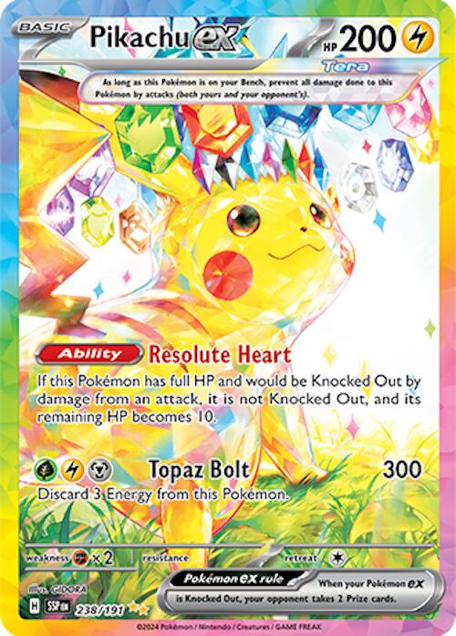 Pikachu ex (238/191) [Scarlet & Violet: Surging Sparks] | Galaxy Games LLC