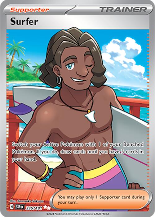 Surfer (235/191) [Scarlet & Violet: Surging Sparks] | Galaxy Games LLC