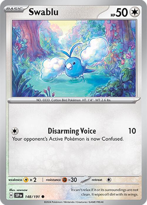 Swablu (148/191) [Scarlet & Violet: Surging Sparks] | Galaxy Games LLC