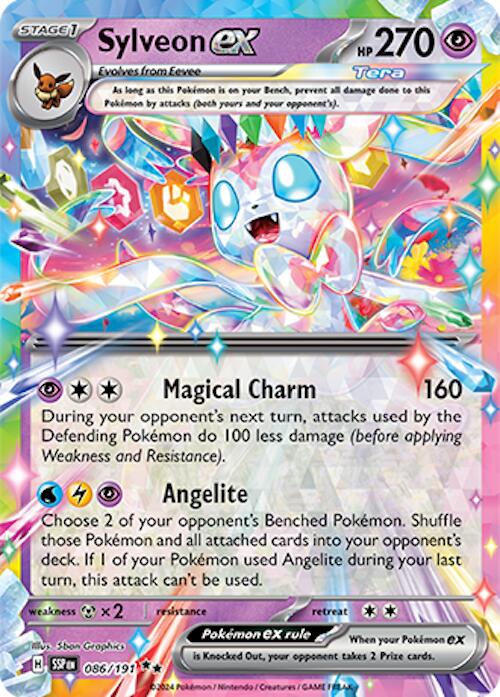 Sylveon ex (086/191) [Scarlet & Violet: Surging Sparks] | Galaxy Games LLC