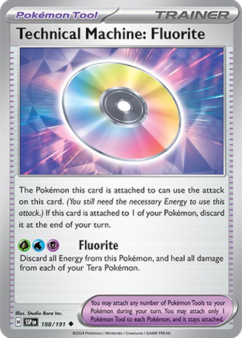 Technical Machine: Fluorite (188/191) [Scarlet & Violet: Surging Sparks] | Galaxy Games LLC