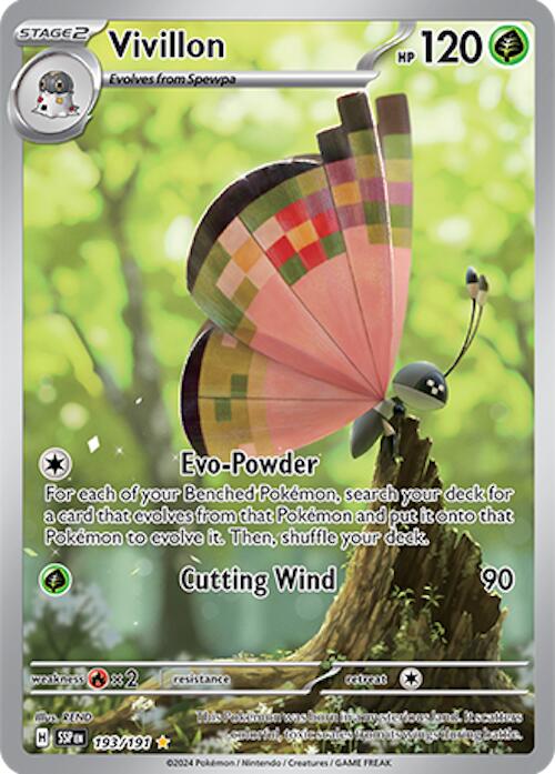 Vivillon (193/191) [Scarlet & Violet: Surging Sparks] | Galaxy Games LLC