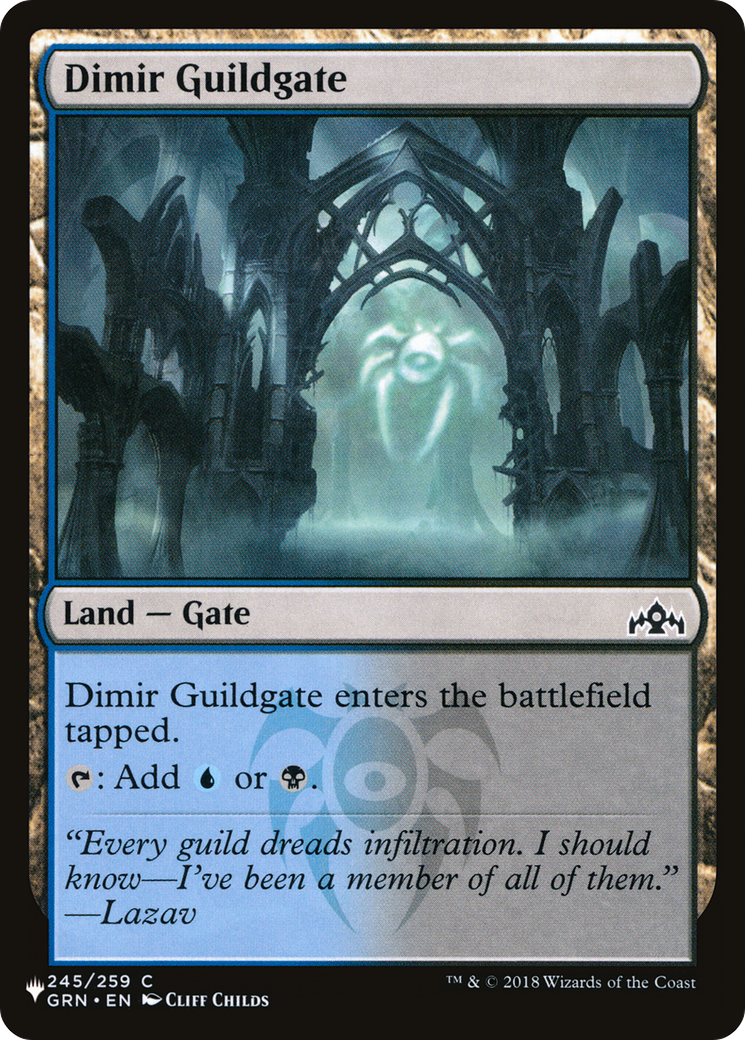 Dimir Guildgate [The List] | Galaxy Games LLC