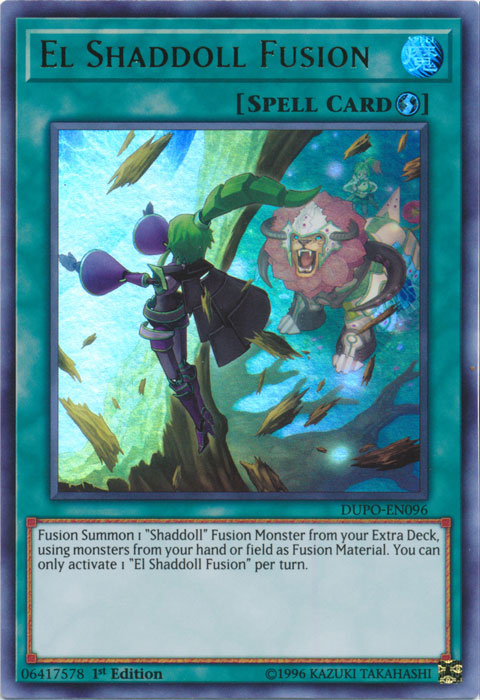 El Shaddoll Fusion [DUPO-EN096] Ultra Rare | Galaxy Games LLC