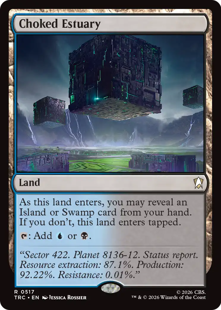 Choked Estuary (Surge Foil) [Star Trek Commander] | Galaxy Games LLC