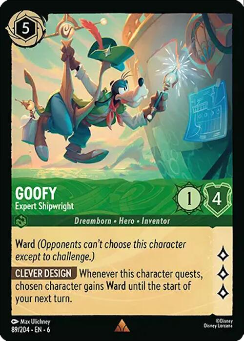 Goofy - Expert Shipwright (89/204) [Azurite Sea] | Galaxy Games LLC