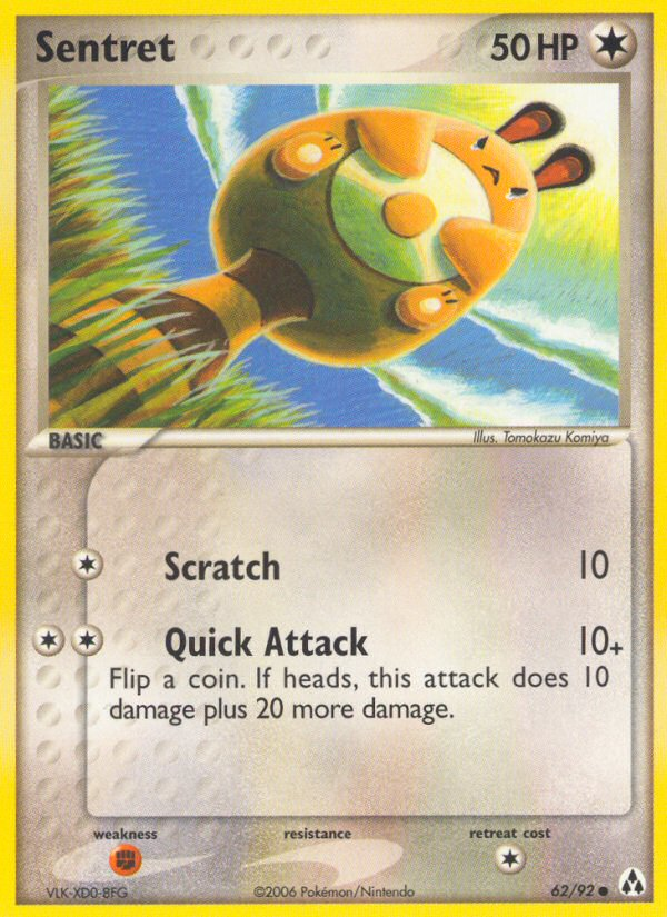 Sentret (62/92) [EX: Legend Maker] | Galaxy Games LLC