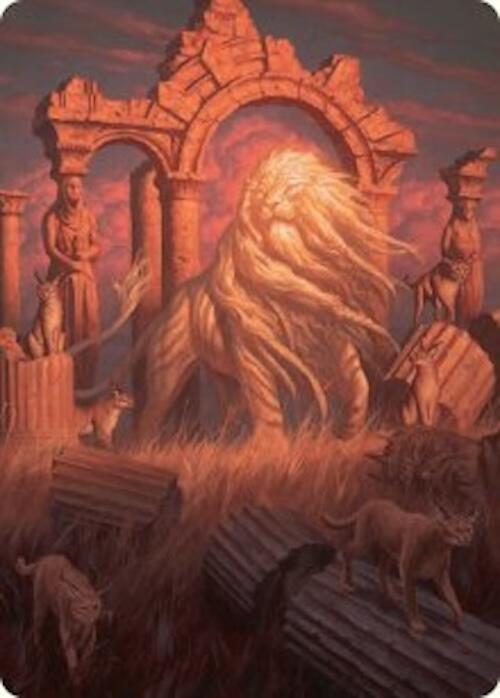 Arahbo, the First Fang Art Card (26/54) [Foundations Art Series] | Galaxy Games LLC