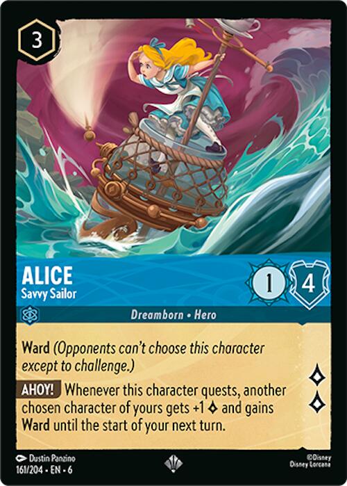 Alice - Savvy Sailor (161/204) [Azurite Sea] | Galaxy Games LLC