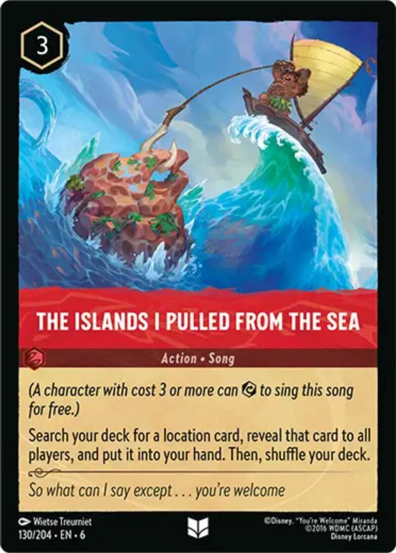 The Islands I Pulled From The Sea (130/204) [Azurite Sea] | Galaxy Games LLC