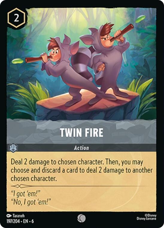 Twin Fire (197/204) [Azurite Sea] | Galaxy Games LLC