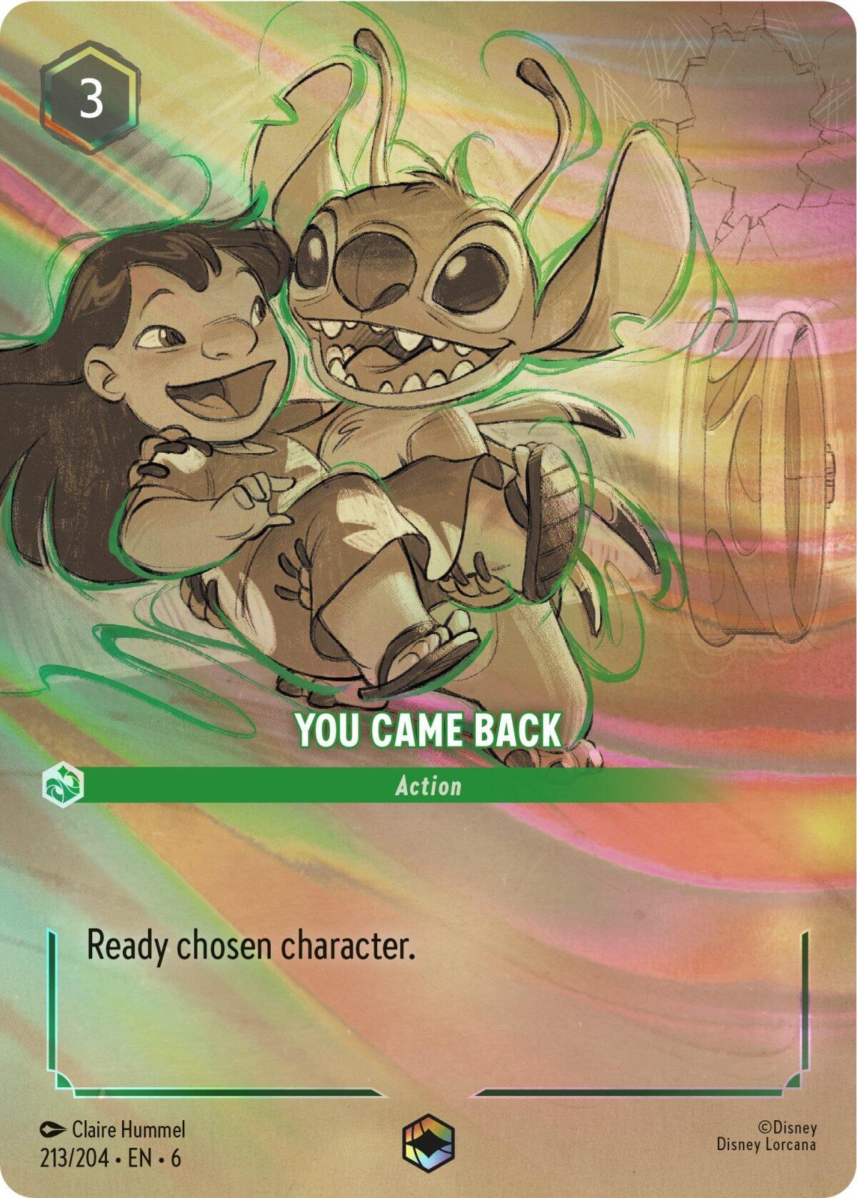 You Came Back (Enchanted) (213/204) [Azurite Sea] | Galaxy Games LLC