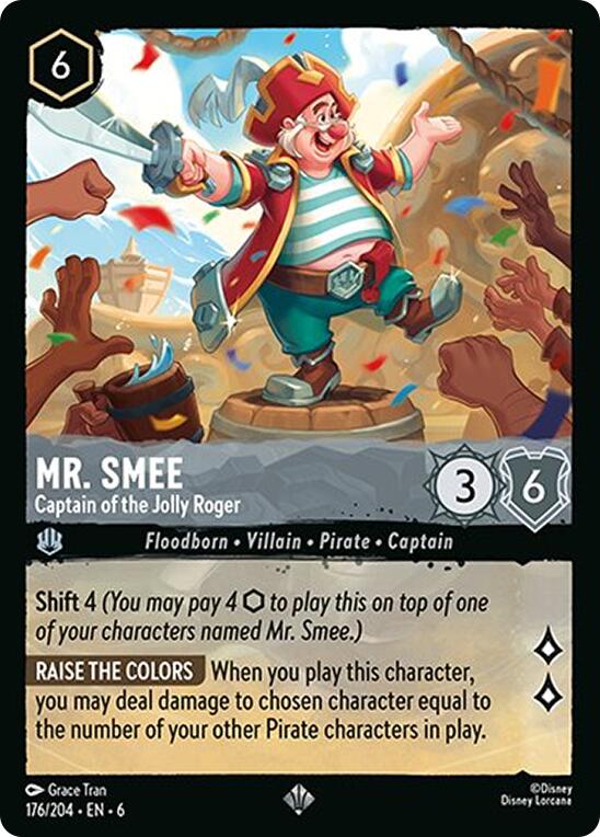 Mr. Smee - Captain of the Jolly Roger (176/204) [Azurite Sea] | Galaxy Games LLC