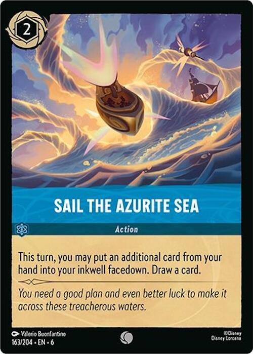 Sail the Azurite Sea (163/204) [Azurite Sea] | Galaxy Games LLC