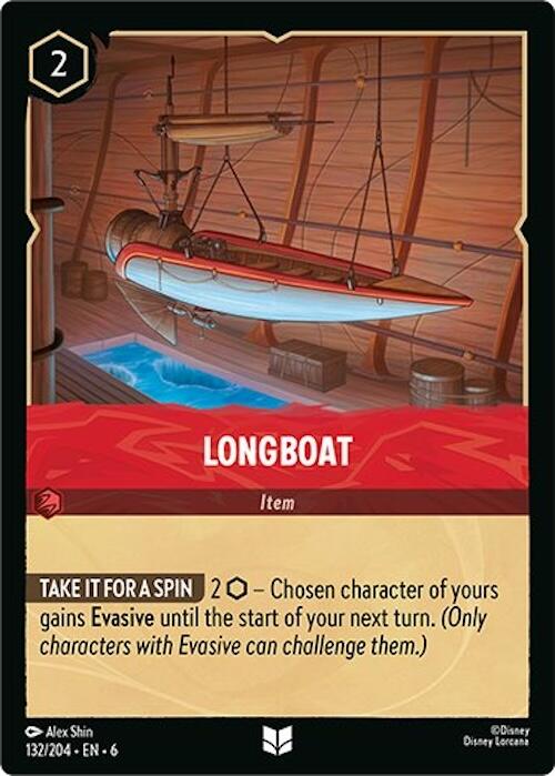 Longboat (132/204) [Azurite Sea] | Galaxy Games LLC