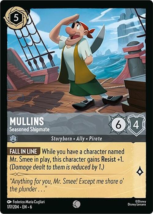 Mullins - Seasoned Shipmate (177/204) [Azurite Sea] | Galaxy Games LLC