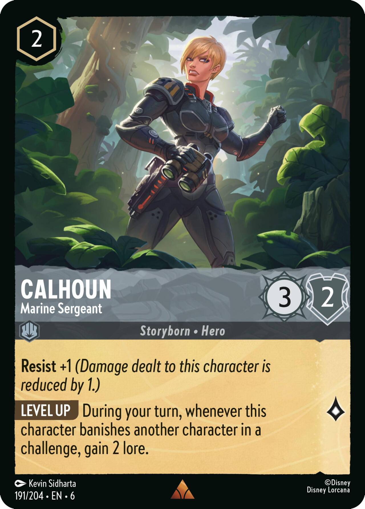 Calhoun - Marine Sergeant (191/204) [Azurite Sea] | Galaxy Games LLC