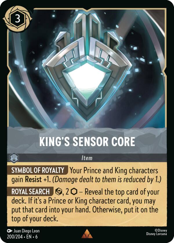 King's Sensor Core (200/204) [Azurite Sea] | Galaxy Games LLC