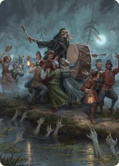 Blasphemous Edict Art Card (35/54) [Foundations Art Series] | Galaxy Games LLC