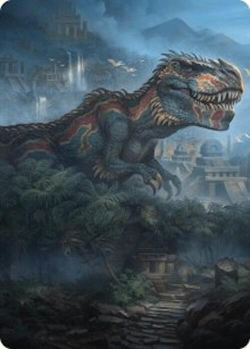 Ghalta, Primal Hunger Art Card (41/54) [Foundations Art Series] | Galaxy Games LLC