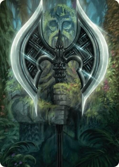Leyline Axe Art Card (49/54) [Foundations Art Series] | Galaxy Games LLC