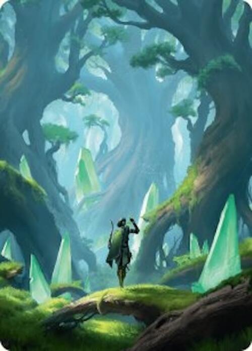Forest Art Card (25/54) [Foundations Art Series] | Galaxy Games LLC
