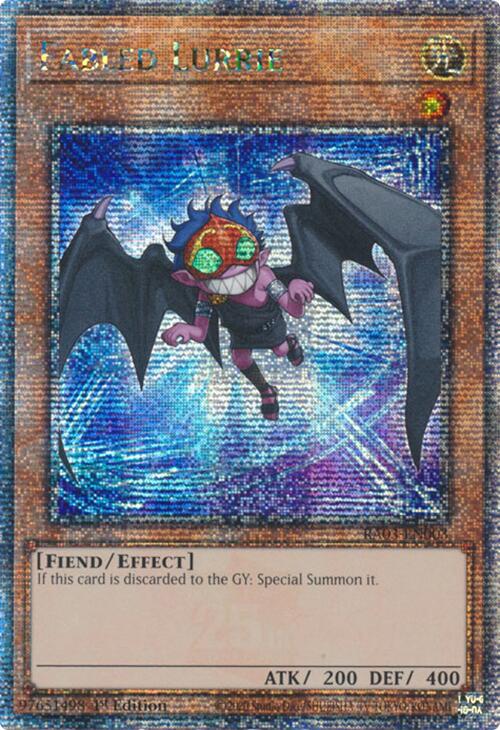 Fabled Lurrie (Quarter Century Secret Rare) [RA03-EN003] Quarter Century Secret Rare | Galaxy Games LLC