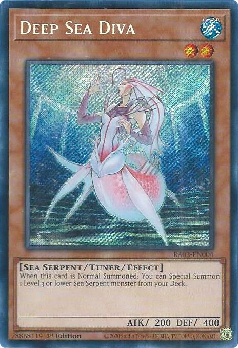 Deep Sea Diva (Secret Rare) [RA03-EN004] Secret Rare | Galaxy Games LLC