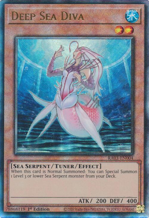 Deep Sea Diva (UTR) [RA03-EN004] Prismatic Ultimate Rare | Galaxy Games LLC