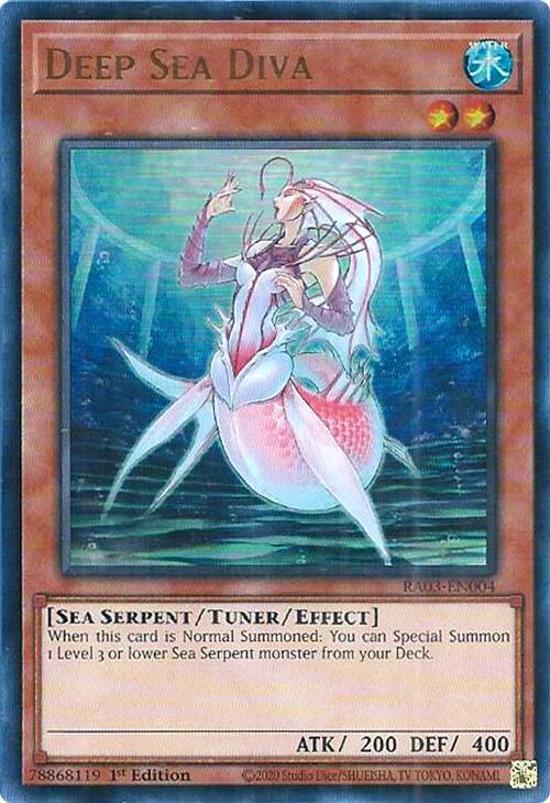 Deep Sea Diva (UR) [RA03-EN004] Ultra Rare | Galaxy Games LLC