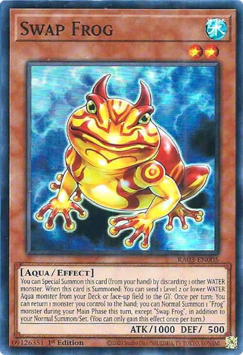 Swap Frog [RA03-EN005] Super Rare | Galaxy Games LLC