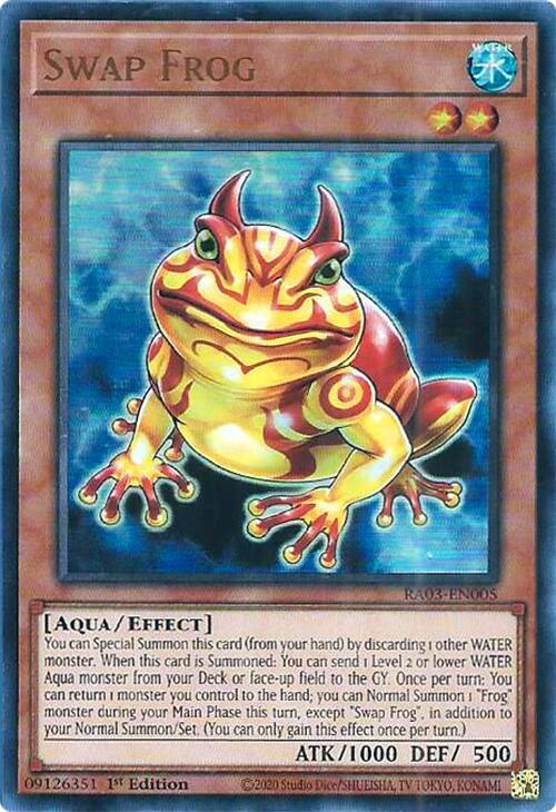 Swap Frog (UR) [RA03-EN005] Ultra Rare | Galaxy Games LLC