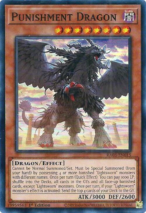 Punishment Dragon [RA03-EN015] Super Rare | Galaxy Games LLC