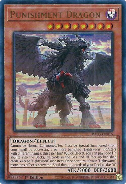 Punishment Dragon (UR) [RA03-EN015] Ultra Rare | Galaxy Games LLC