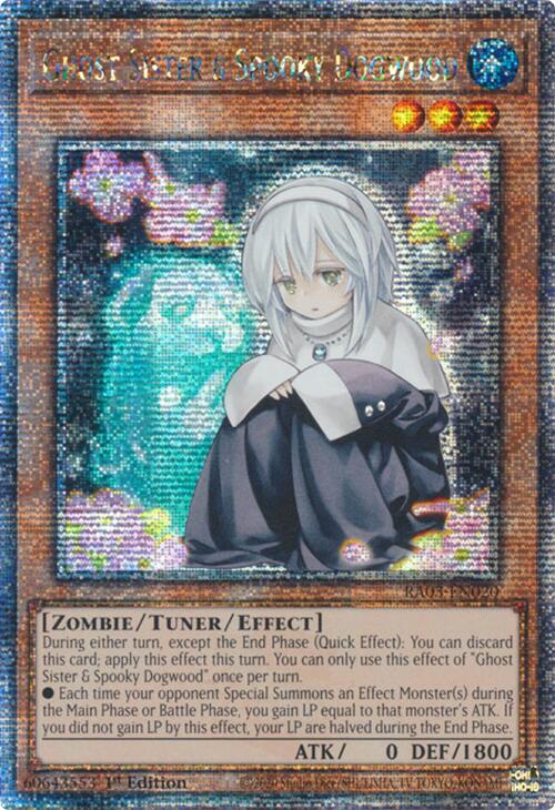 Ghost Sister & Spooky Dogwood (Quarter Century Secret Rare) [RA03-EN020] Quarter Century Secret Rare | Galaxy Games LLC