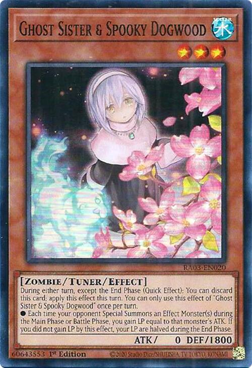 Ghost Sister & Spooky Dogwood [RA03-EN020] Super Rare | Galaxy Games LLC