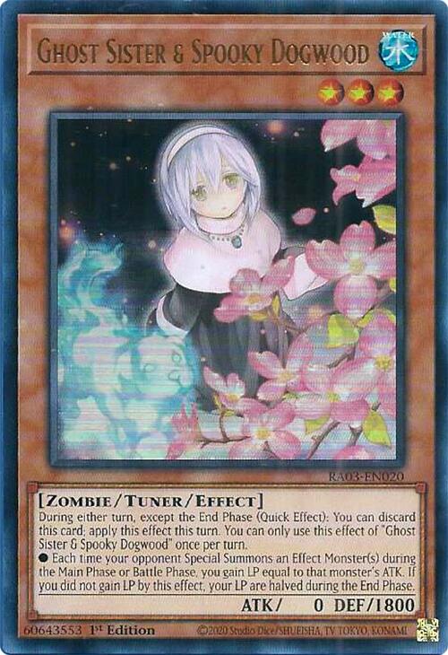 Ghost Sister & Spooky Dogwood (UR) [RA03-EN020] Ultra Rare | Galaxy Games LLC